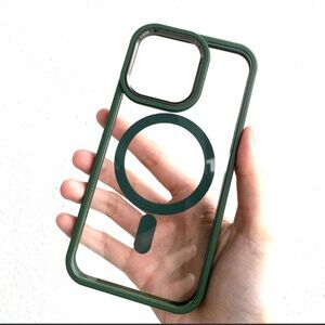 Elegant Green  (iPhone 16pro) MagSafe with Excellent condition